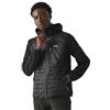 Regatta Men's Andreson Jacket Giacca da Uomo PRO Hybrid Leggera con Zip Intera e Cappuccio, Black, XL