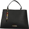 CAFèNOIR Cafe Noir SHOPPING IN SAFFIANO CON TIRALAMPO CON LETTERINE PERSONALIZZATE - C3BD0501 - NERO, Taglia unica
