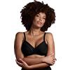 LEPEL Intimo Donna Reggiseno Senza Ferretto belseno Cotone 270 Colore Nero Taglia 3 Coppa b