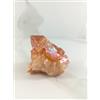 MINERALE DRUSA OBELISCO QUARZO ARANCIONE ARCOBALENO idea regalo cristallo