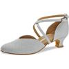 Diamant 170-013-002, Scarpe da Ballo Donna, Argento, 36 EU