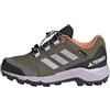 adidas Terrex Gore-Tex Hiking Shoes, Scarpe Basse Non da Calcio Unisex-Adulto, Olive Strata/Silver Dawn/Amber Tint, 38 EU