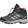 adidas Terrex Mid Gore-Tex Hiking Shoes, Scarpe Medie Non da Calcio Unisex-Adulto, Olive Strata/Silver Dawn/Amber, 38 2/3 EU