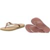 Havaianas Infradito Nero 39/40 EU + Infradito Oro Rosa 39/40 EU