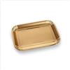 VIRSUS Vassoi per Pasticceria in Cartone Colore ORO, (Misura 5) 29,5x20,5 cm, Navetta Monouso per Dolci, Pasticcini, Rustici, Torte, 1CF x 15Pz (15)