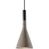 XYBZJP Paralume per lampada a sospensione in cemento colorato, lampada a sospensione in stile nordico moderno, lampada da soffitto a testa singola con base E27, lampadario a isola cucina portico soggi