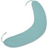 Totsy Baby Federa per Cuscino gravidanza 190cm - Supporto per dormire sul fianco e alleviare la schiena Lungo per letto matrimoniale o singolo Perfetto per il relax in maternità forma a C Mussola
