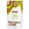 Natural Code P per Gatto da 70g Gusto P06 - Orata e Verdure