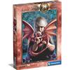 Clementoni- Puzzle Dragonkin Anne Stokes 1000pzs Does Not Apply Collection-Dragonkin-1000 Made in Italy, 1000 Pezzi, Fantasy, Divertimento per Adulti, Multicolore, Medium, 39640
