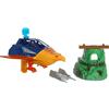 Masters of the Universe Origins - Viecolo Talon Fighter e avamposto Point Dread, set da combattimento con jet da supereroe, bunker e accessori, giocattolo per bambini, 6+ anni, HKM63