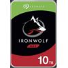 Seagate Ironwolf Nas 10 TB Cmr , Disco Rigido SATA 6 GB/S, 3,5 "