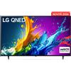 LG ELECTRONICS LG QNED 55 Serie QNED80 55QNED80T6A, TV 4K, 3 HDMI, SMART TV 2024