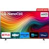LG ELECTRONICS LG NanoCell NANO81 86 Serie 86NANO81T6A, TV 4K, 3 HDMI, SMART TV 2024