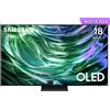 Samsung TV OLED 4K 55 QE55S90DAEXZT Smart TV Wi-Fi Graphite Black 2024, Processore NQ4 AI GEN2 Dolby Atmos