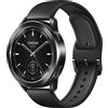 Xiaomi Watch S3 3,63 cm (1.43") AMOLED 47 mm Digitale 466 x 466 Pixel Touch screen Nero GPS (satellitare)