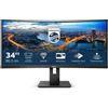 Philips B Line 345B1C/00 Monitor PC 86,4 cm (34") 3440 x 1440 Pixel Quad HD LCD Nero