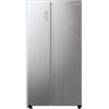 Hisense RS711N4ACE frigorifero side-by-side Libera installazione 550 L E Stainless steel