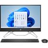 HP 24-cb1054nl Intel® Core™ i3 i3-1215U 60,5 cm (23.8") 1920 x 1080 Pixel PC All-in-one 8 GB DDR4-SDRAM 512 GB SSD Windows 11 Home Wi-Fi 6 (802.11ax) Nero