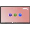 BenQ RE7503 Pannello piatto interattivo 190,5 cm (75") LED 400 cd/m² 4K Ultra HD Nero Touch screen Processore integrato Android 11 18/7