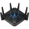 Acer Predator Connect W6 Wi Fi 6E router wireless Gigabit Ethernet Tri-band (2,4 GHz/5 GHz/6 GHz) Nero