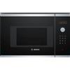 Bosch BEL523MS0 forno a microonde Da incasso 20 L 800 W Nero, Acciaio inossidabile