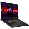 MSI Sword 17 HX B14VGKG-062XIT Intel® Core™ i7 i7-14700HX Computer portatile 43,2 cm (17") Full HD+ 16 GB DDR5-SDRAM 1 TB SSD NVIDIA GeForce RTX 4070 Wi-Fi 6E (802.11ax) FreeDOS Nero