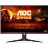 AOC G2 24G2ZE/BK LED display 60,5 cm (23.8") 1920 x 1080 Pixel Full HD Nero, Rosso