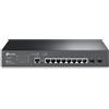 TP-LINK TL-SG3210 switch di rete Gestito L2 Gigabit Ethernet (10/100/1000) Nero