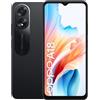 OPPO A18 4G Smartphone, AI Doppia fotocamera 8+2MP, Selfie 5MP, Display 6.56" 90HZ LCD HD+, 5000mAh, RAM 4GB (Esp 1GB/2GB/4GB)+ROM 128GB (esp1TB), IP54, [Versione Italia],Glowing Black