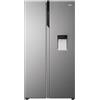 Haier SBS 90 Serie 5 HSR5918DWMP frigorifero side-by-side Libera installazione 521 L D Platino, Acciaio inox