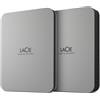 LaCie Mobile Drive (2022) disco rigido esterno 4000 GB Argento