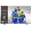 TCL C61 Series Serie C6 Smart TV QLED 4K 55" 55C61B, audio Onkyo, Dolby Vision - Atmos, Google TV