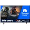 Hisense 75E7KQ TV 190,5 cm (75") 4K Ultra HD Smart TV Wi-Fi 300 cd/m² Nero