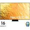 Samsung Neo QLED 8K 85" QE85QN800B Smart TV Wi-Fi Stainless Steel 2022