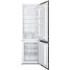 Smeg C4172F frigorifero con congelatore Da incasso 268 L F Bianco