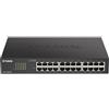 D-Link DGS-1100-24V2 switch di rete Gestito Gigabit Ethernet (10/100/1000) 1U Nero