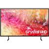 Samsung TV Crystal UHD 4K 50" UE50DU7170UXZT Smart TV Wi-Fi Black 2024, Processore Crystal 4K, 4K Upscaling, Slim Look Design, OTS Lite