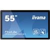 iiyama ProLite TF5539UHSC-B1AG Monitor PC 139,7 cm (55") 3840 x 2160 Pixel 4K Ultra HD LED Touch screen Multi utente Nero