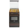 DELONGHI DE_LONGHI CUCINA SGK554 GN N MARR. 50X50 made in italy,valvola sicurezza,forno gas.cop.vetro