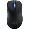 ASUS ROG Keris II Ace Wireless AimPoint Black mouse Mano destra RF Wireless + Bluetooth + USB Type-A Ottico 42000 DPI