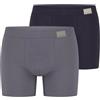 Sloggi Uomo Go Natural Hipster C2P, Blue - Dark Combination, M
