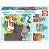 Educa - Puzzle progressivi di cartone per bambini | Disney Classici. Dimensioni: 40 x 28 cm. 4 puzzle da 12 a 25 pezzi. Da 3 anni (18628)