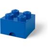 LEGO® Scatola portaoggetti blu con cassetto - LEGO®