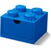 LEGO® Scatola da tavolo blu con cassetto , 15 x 16 cm - LEGO®