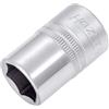 Hazet 900-16 Inserto Chiave a Bussola Esagonale, Argento, Attacco Quadro, Cavo, 12.5 mm 1/2 di Pollice