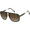 CARRERA CARRERA 296/S Occhiali da sole da uomo nero e oro