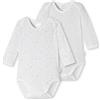 Schiesser Baby 0/0 Arm Bodies 2 Pack Set di Biancheria per Bambino e Neonato, Multicolore 1, 18 Mesi Unisex-Bimbi