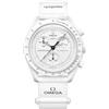 Swatch Orologio da Polso Moonswatch Omega x Mission to the Moonphase Snoopy