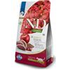 Farmina N&D Quinoa Hairball Anatra Mela e Mirtillo Rosso 1,5kg Crocchette Gatti