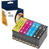 OGOUGUAN 29XL Cartucce Compatibili per Epson 29 XL Serie per Expression Home XP-245 XP-342 XP-345 XP-442 XP-247 XP-455 XP-445 XP-332 XP-432 XP-255 (2 Nero, 2 Ciano, 2 Magenta, 2 Giallo)